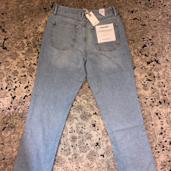 Brand New Good American ‘Good Boy’ Jeans - Picture 2 of 7